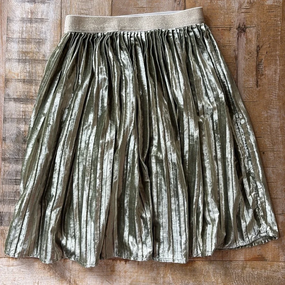 Gymboree velvet skirt M(7-8)